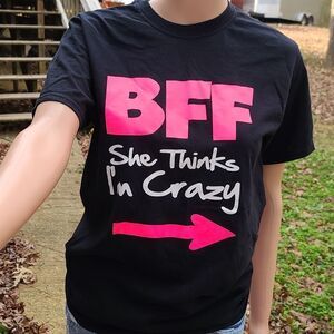 Black BFF she thinks I'm crazy t